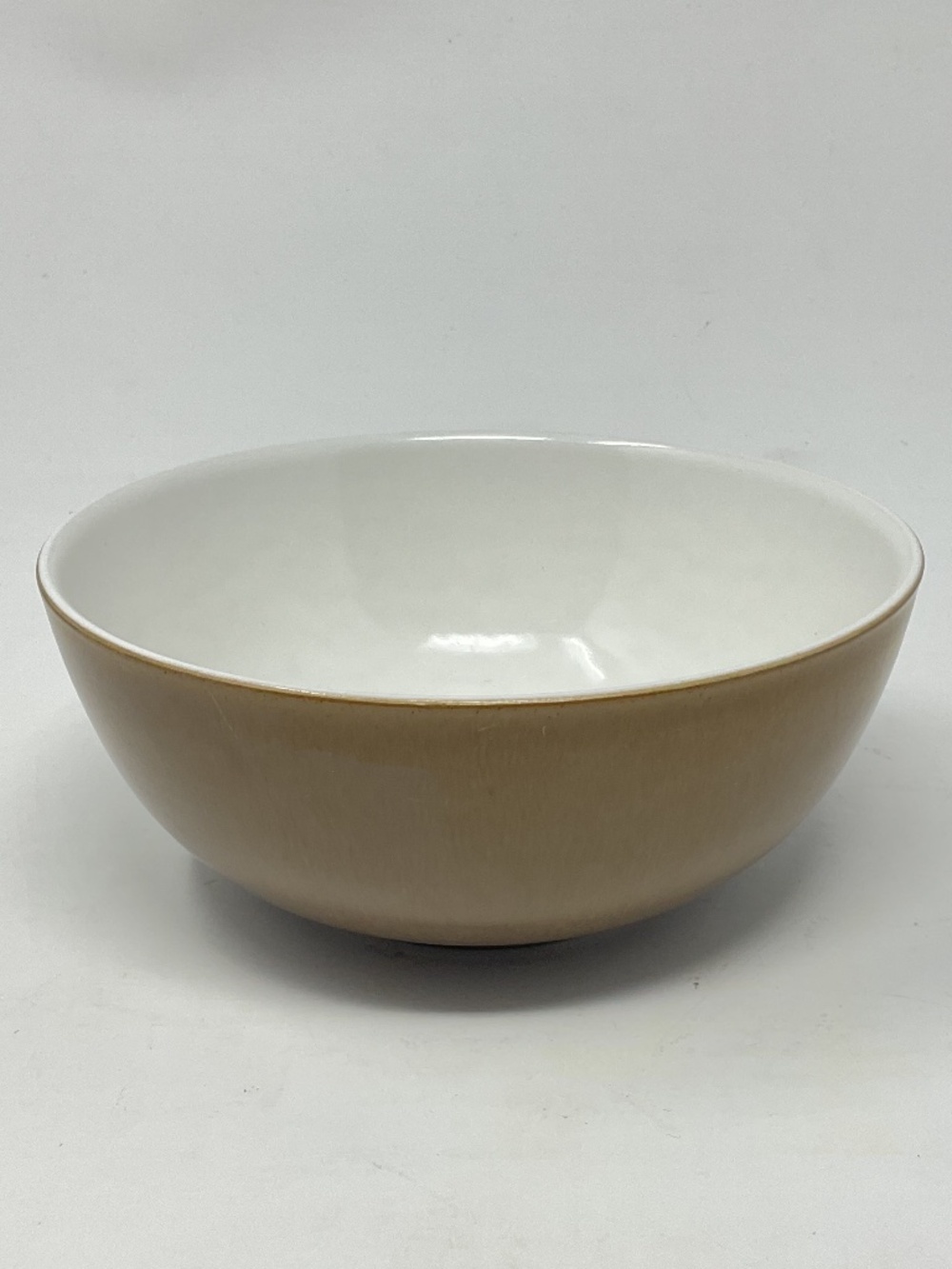 Denby Truffle (retired) Stoneware Soup Cereal Bowl